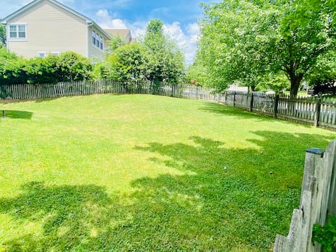 Spacious 2BR Near DC w/ Backyard & WiFi
