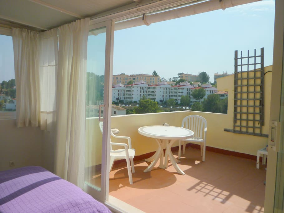 Private Terrace from bedroom