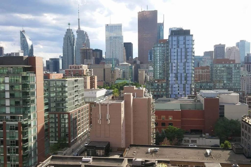 View from the balcony