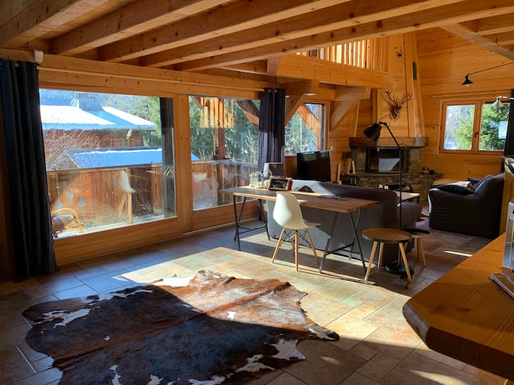 Chalet 4* Individuel 8 Personnes Avec Sauna - Les Contamines-Montjoie