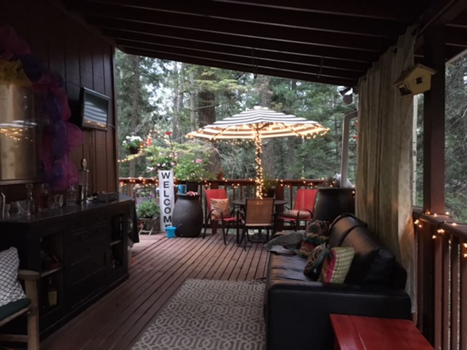 Front deck