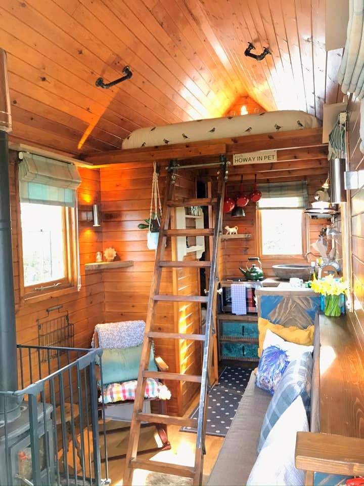Top performing Airbnb: Tiny Homestead@Westfield Farm Tinyhouse Glamping) in Seaton Valley