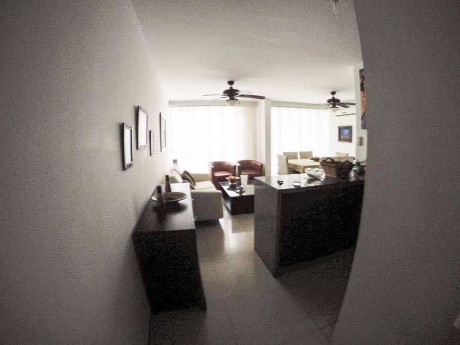 Entrada al apartamento