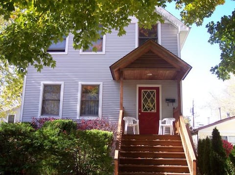 Quiet and residential, close to bustling downtown