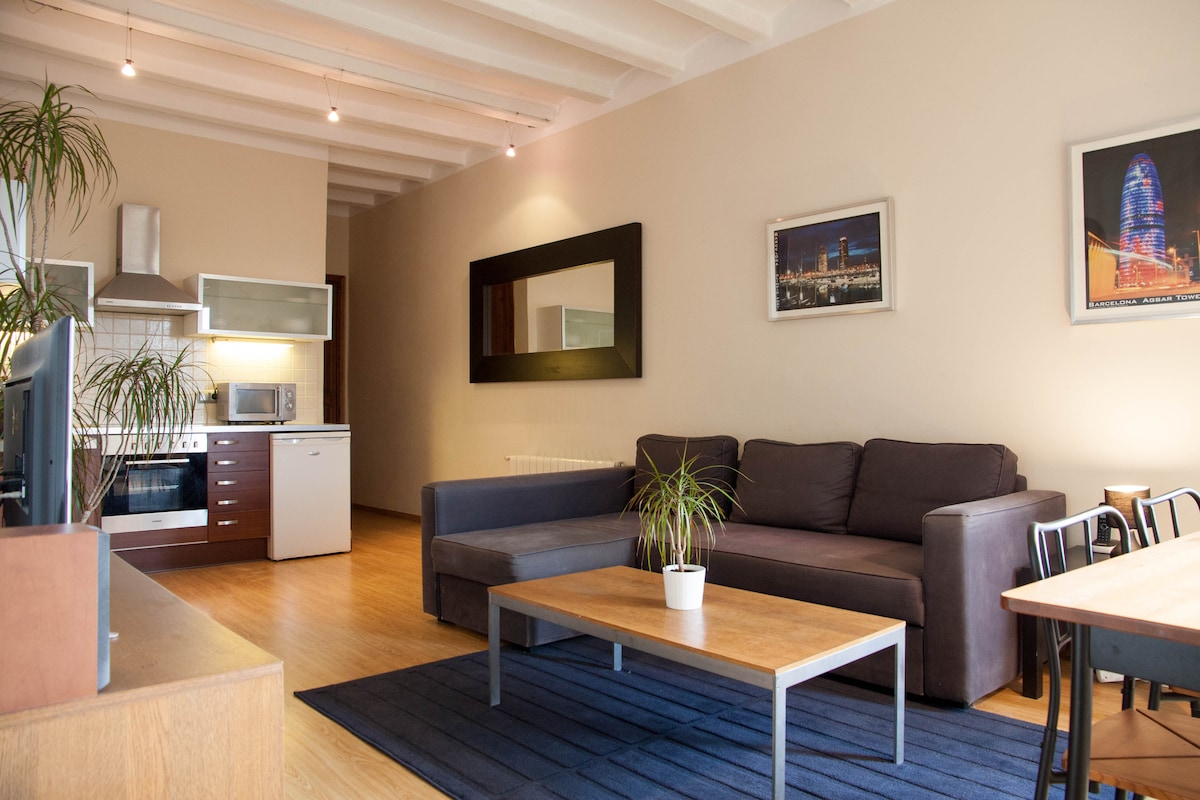 Propiedad de Airbnb exitosa: NJoy classic and spacious apartment near the beach en El Poblenou