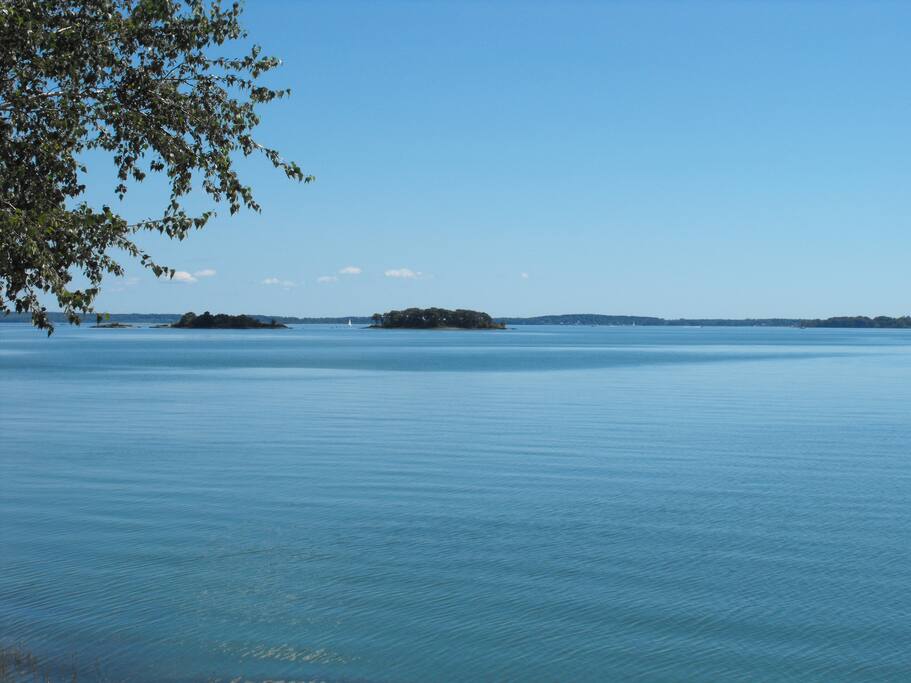 View of Atlantic from end of street.