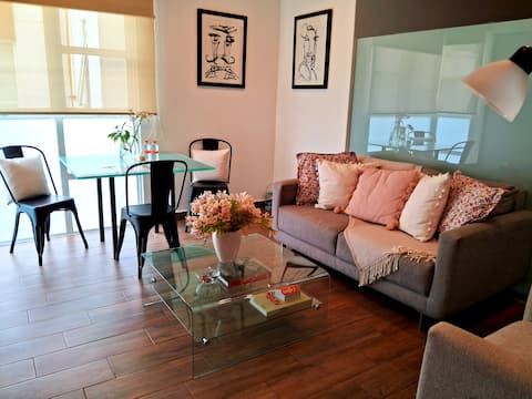 Successful Airbnb property: 1BD, 1BA Loft with RG & gym in the heart of CDMX in San Rafael