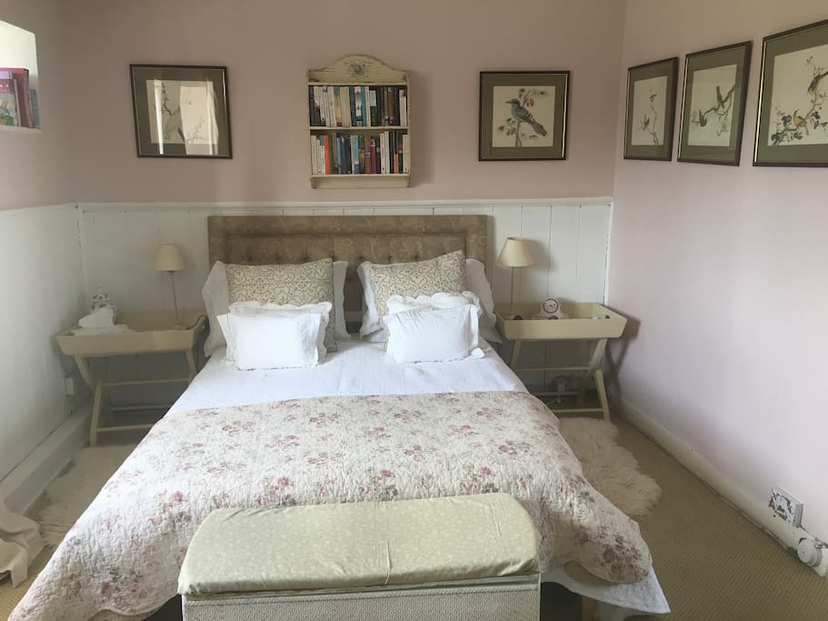 Double spare room with cot
