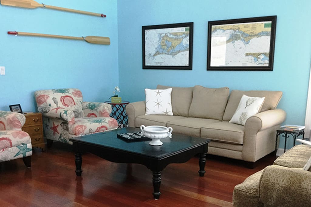 Living Room with New Furnishings