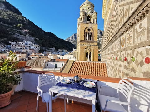 Estudio MammaRosanna de 2 dormitorios en Amalfi con terraza