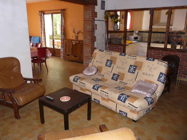 Grande Location  Avec Jardin A 7 Mn Des Plages - Saleilles
