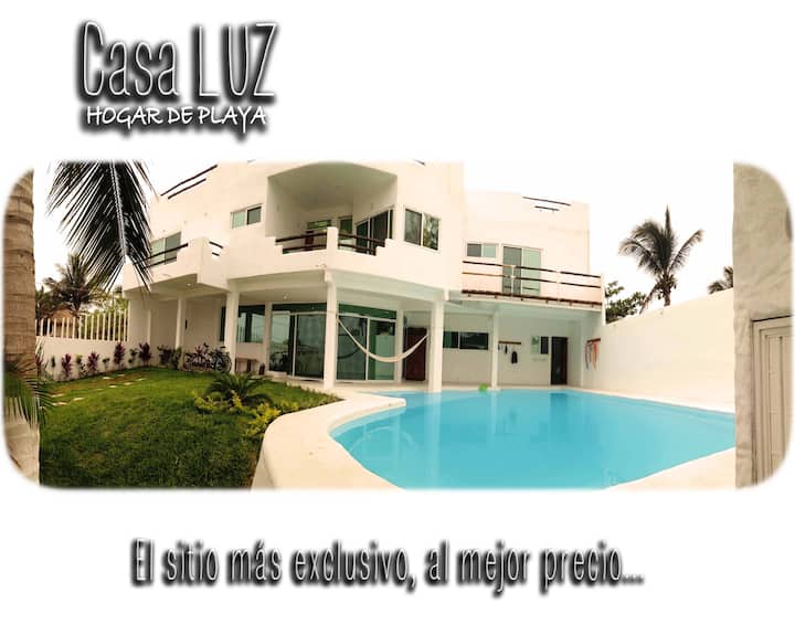 CasaLUZ * BEACH HOME * 
-Heated Pool-