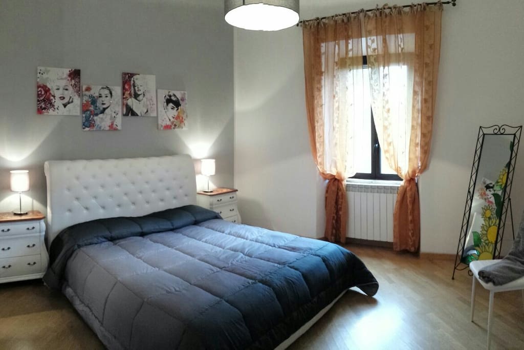 Seconda camera matrimoniale.
Second double bedroom.
