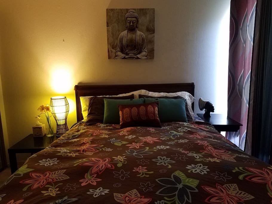 Comfortable, tempurpedic bed
