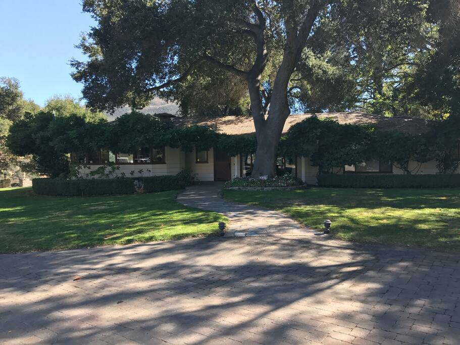 The Main House has 3 bedrooms/2.5 baths