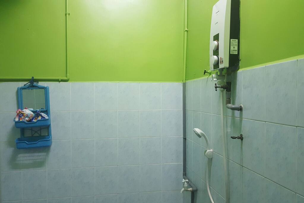 You get to use the second bathroom, which is not used by anyone else and is bigger than the one in the master bedroom.