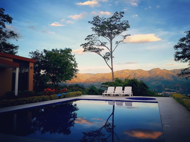Panoramic view • Private pool • Sleeps 16+