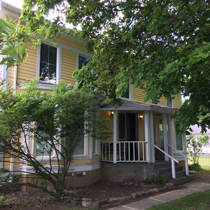 House in the spring