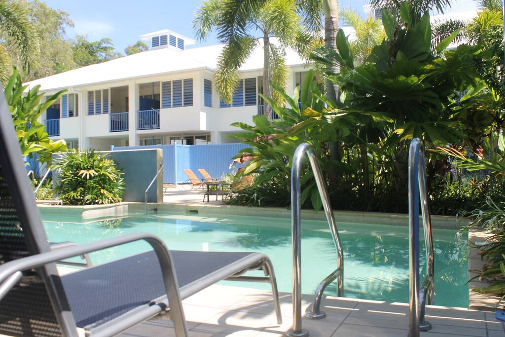 Poolside view