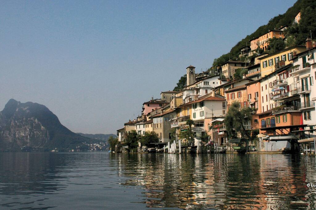 Gandria from the lake