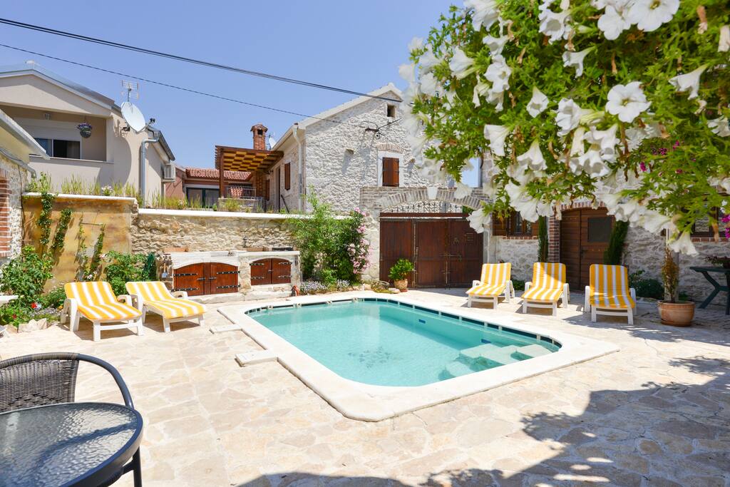 Pool and garden