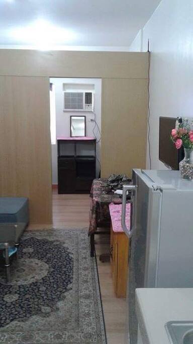 Living room & kitchen part