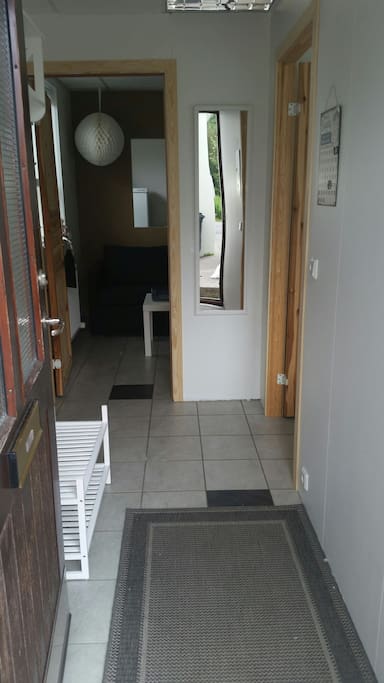 The front door