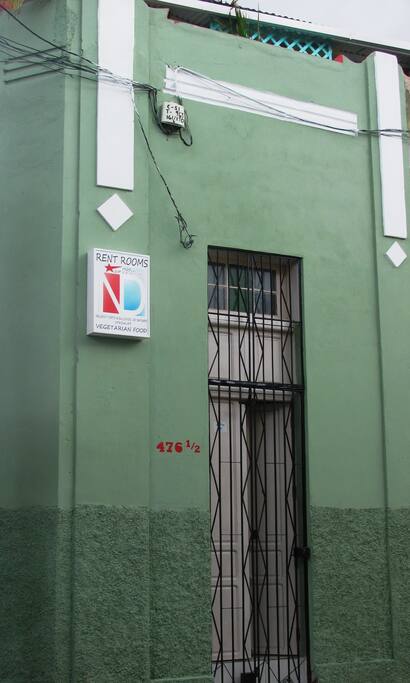 Casa principal de Nelson y Deisy, en el centro de la ciudad de Santiago de Cuba.