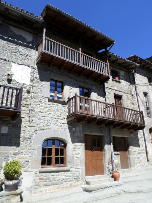 Fachada de la casa