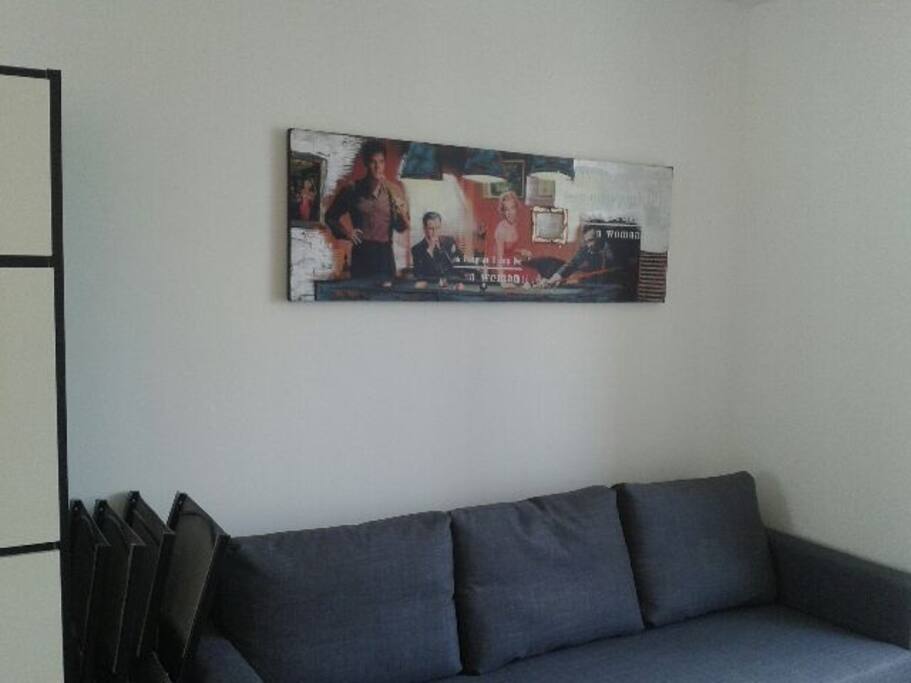salon mur ouest