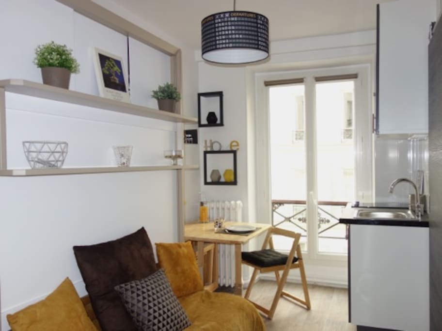 LUMINEUX MONTPARNASSE STUDIO
