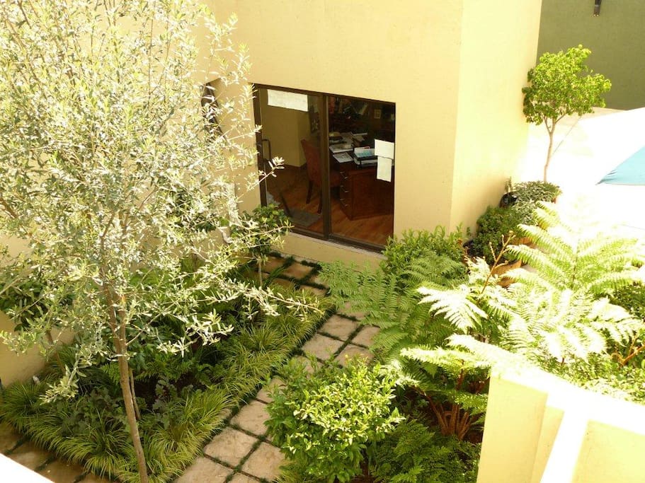Pretty courtyard