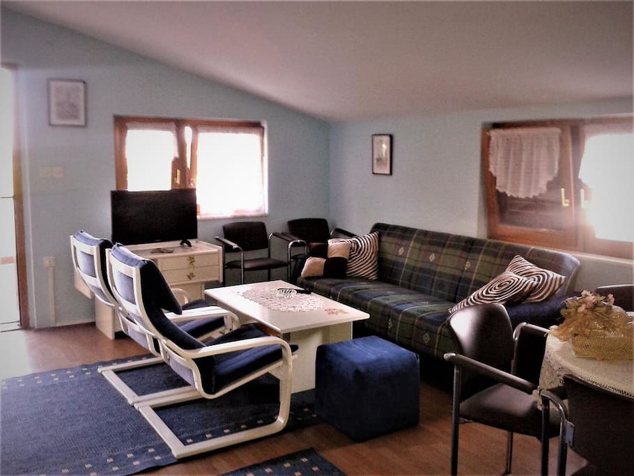 Living room, Surface: 20 m²