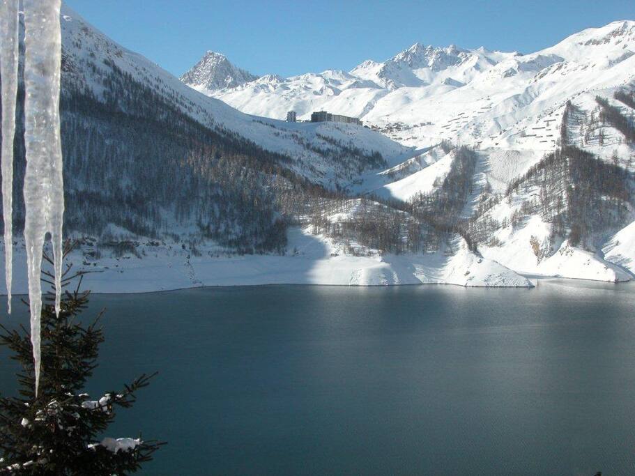 HIVER - Vue du balcon
