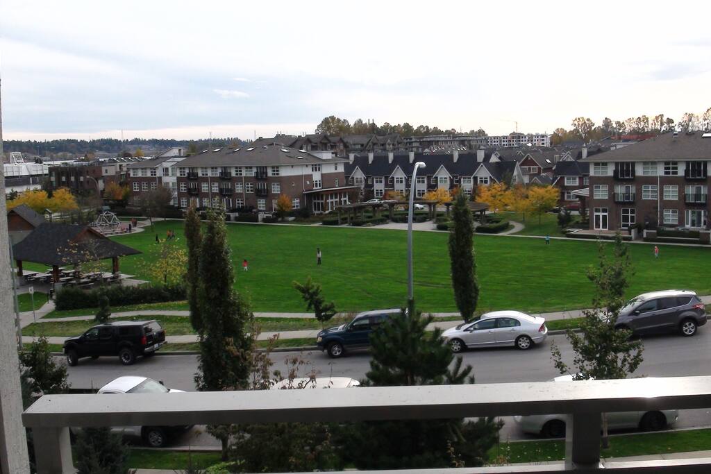 Park located across the street