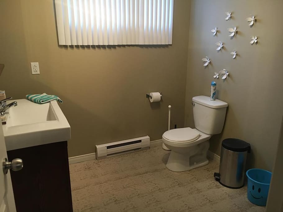 Salle de bain pour les invités