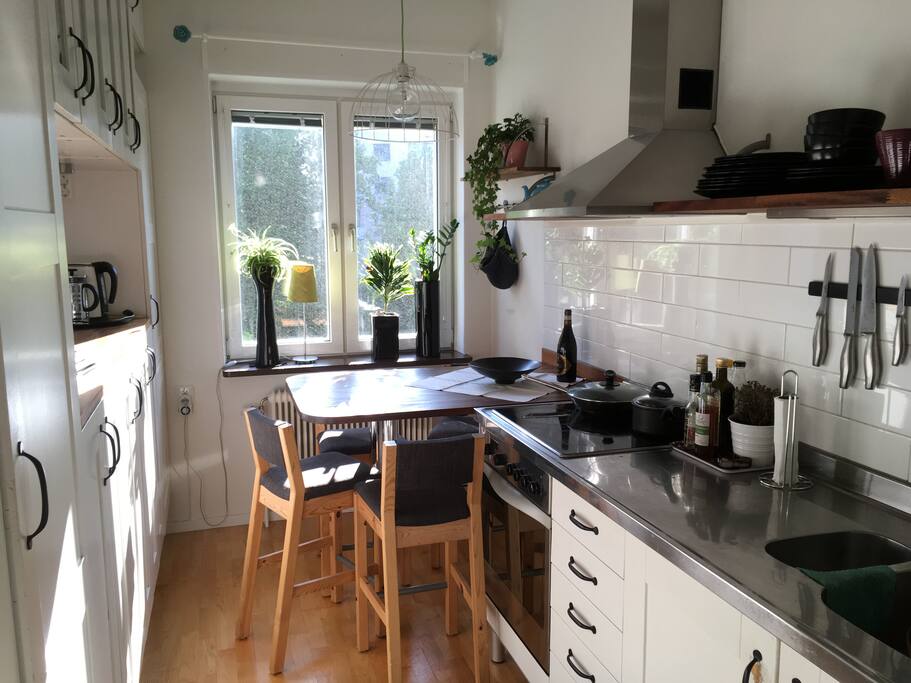 Fully equipped kitchen