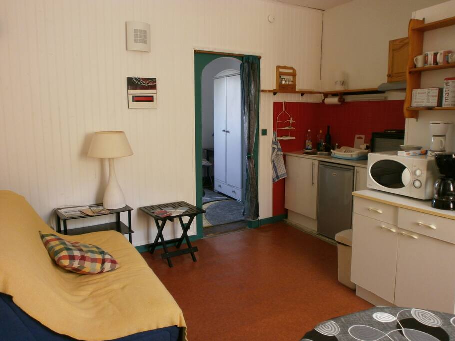 kitchenette et salon
