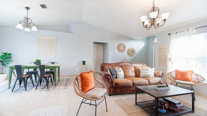 Boho Chic Retreat, ¡NUEVO! ¡Cerca de todo! - Airbnb