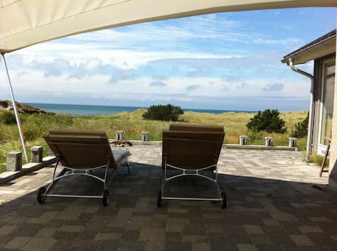 Luxury beachfront summer house