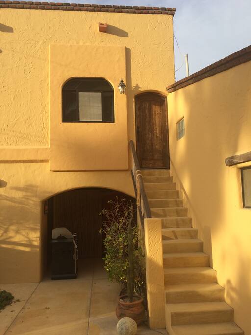 Entrance to upper casita.