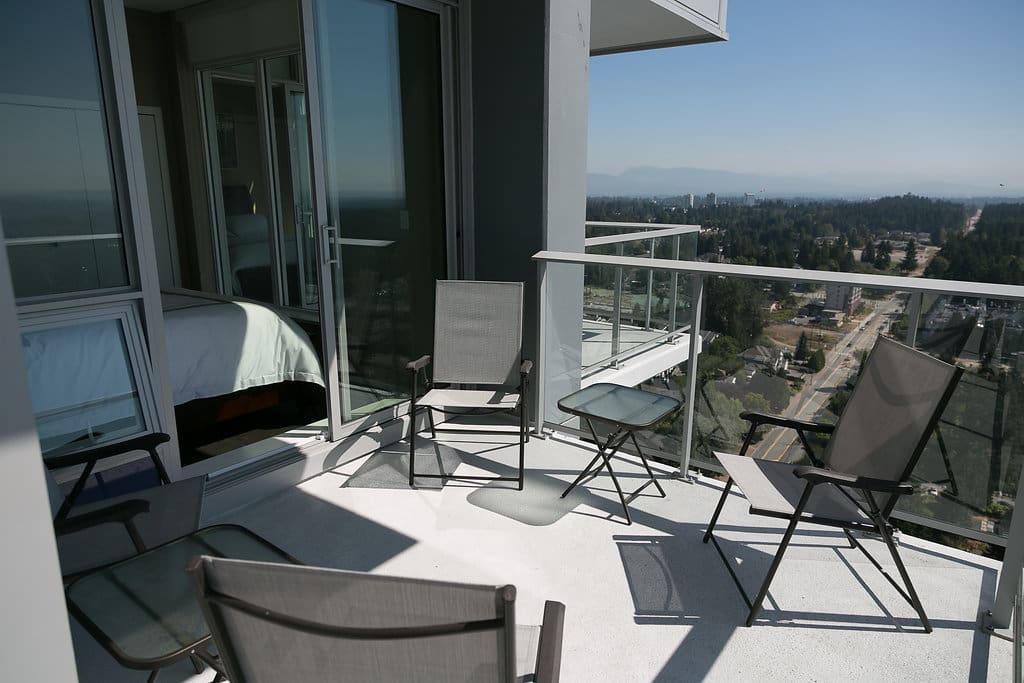 Balcony off 2nd bedroom, fantastic view
