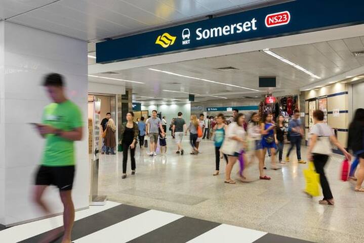 Leisurely Walk to Somerset MRT, Grand 3-BR Suite