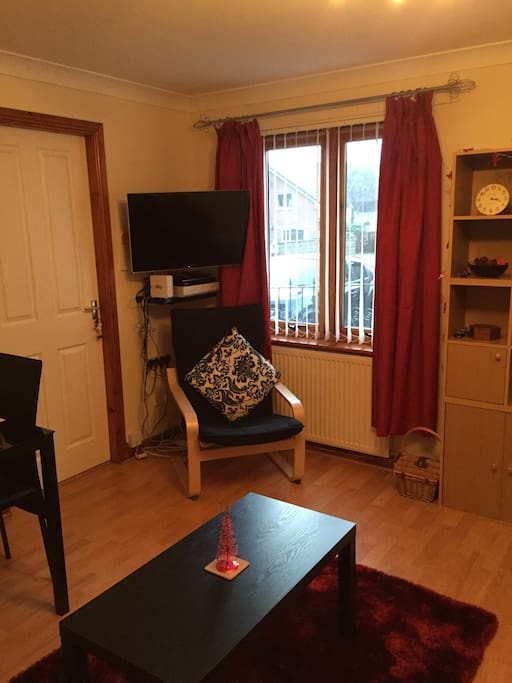 Living Room with Sky TV/WiFi/DVD Player