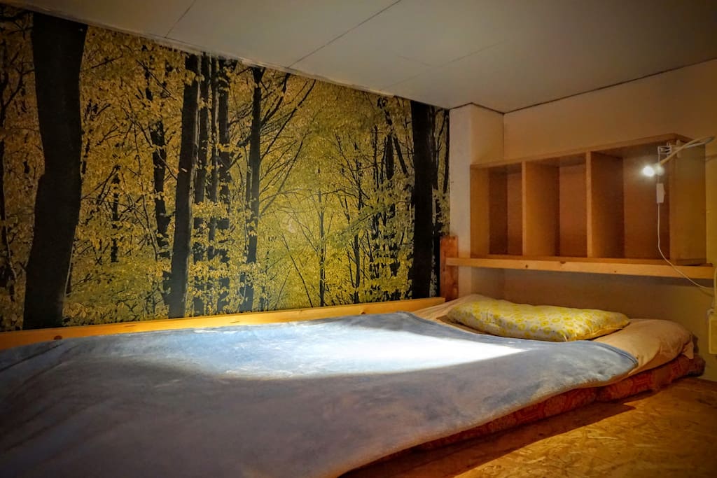 Large personal space 1.5m × 2.3m