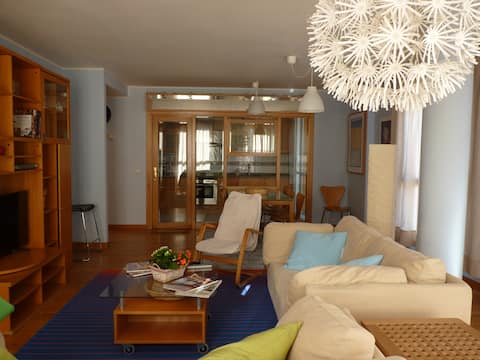 Blue floor
