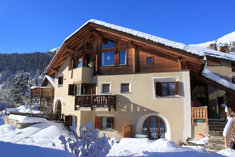 Studio für 2 Personen im sonnigsten Ort im Engadin