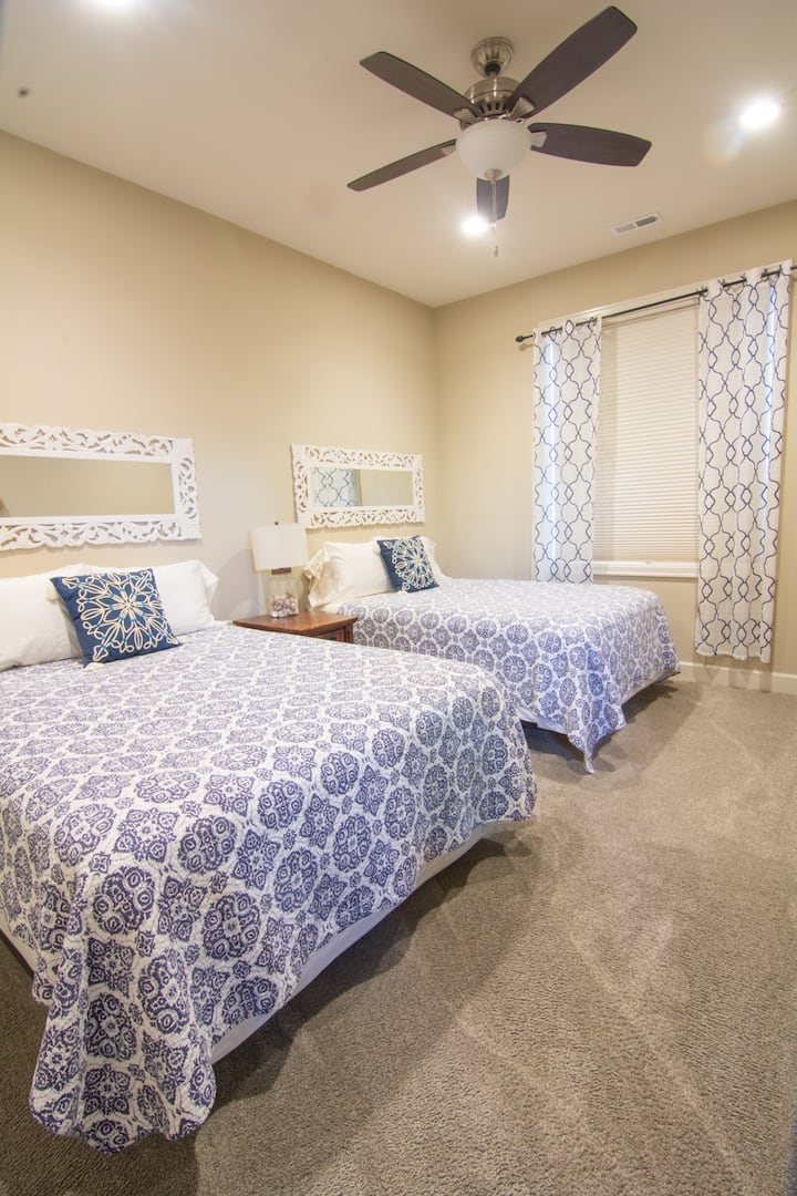 Bedroom # 2.
2 Queen Beds