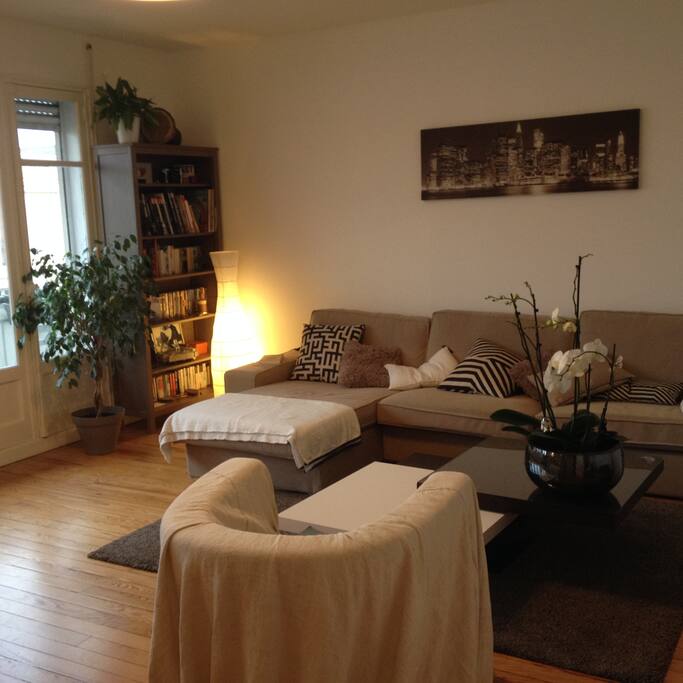 Le salon, le canap' ultra confort