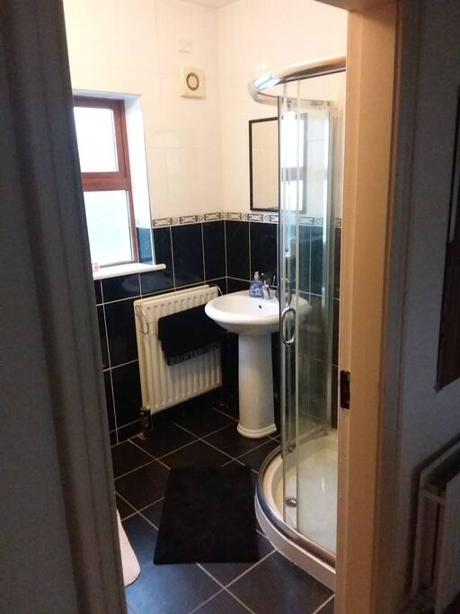 power shower and bath